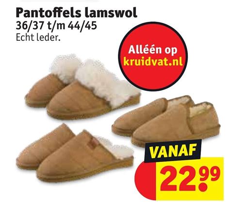kruidvat pantoffels